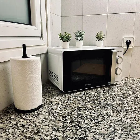 Acojedor Apartamento, Centro Con Patio 아파트 사바델